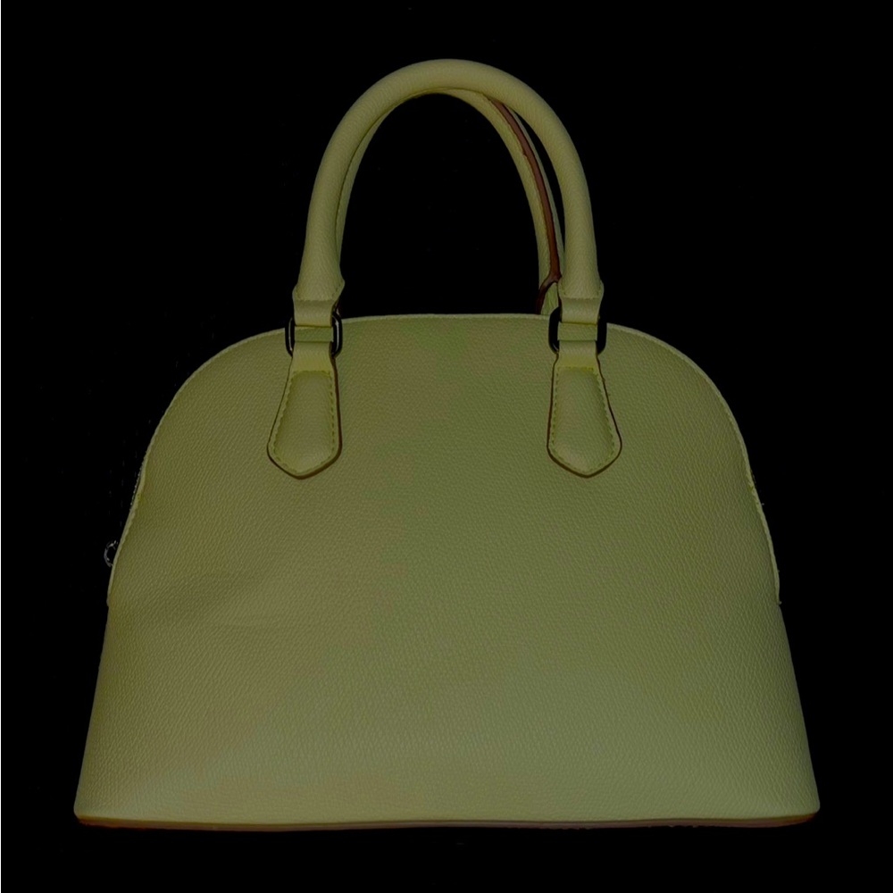 A New Day Hand Bag - Light Yellow